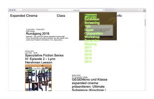 Expanded Cinema Class