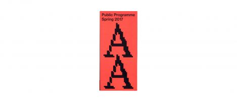 Architectural Association &ndash; 1st quarter 2017