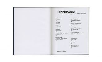 Bouchra Khalili &ndash; Blackboard