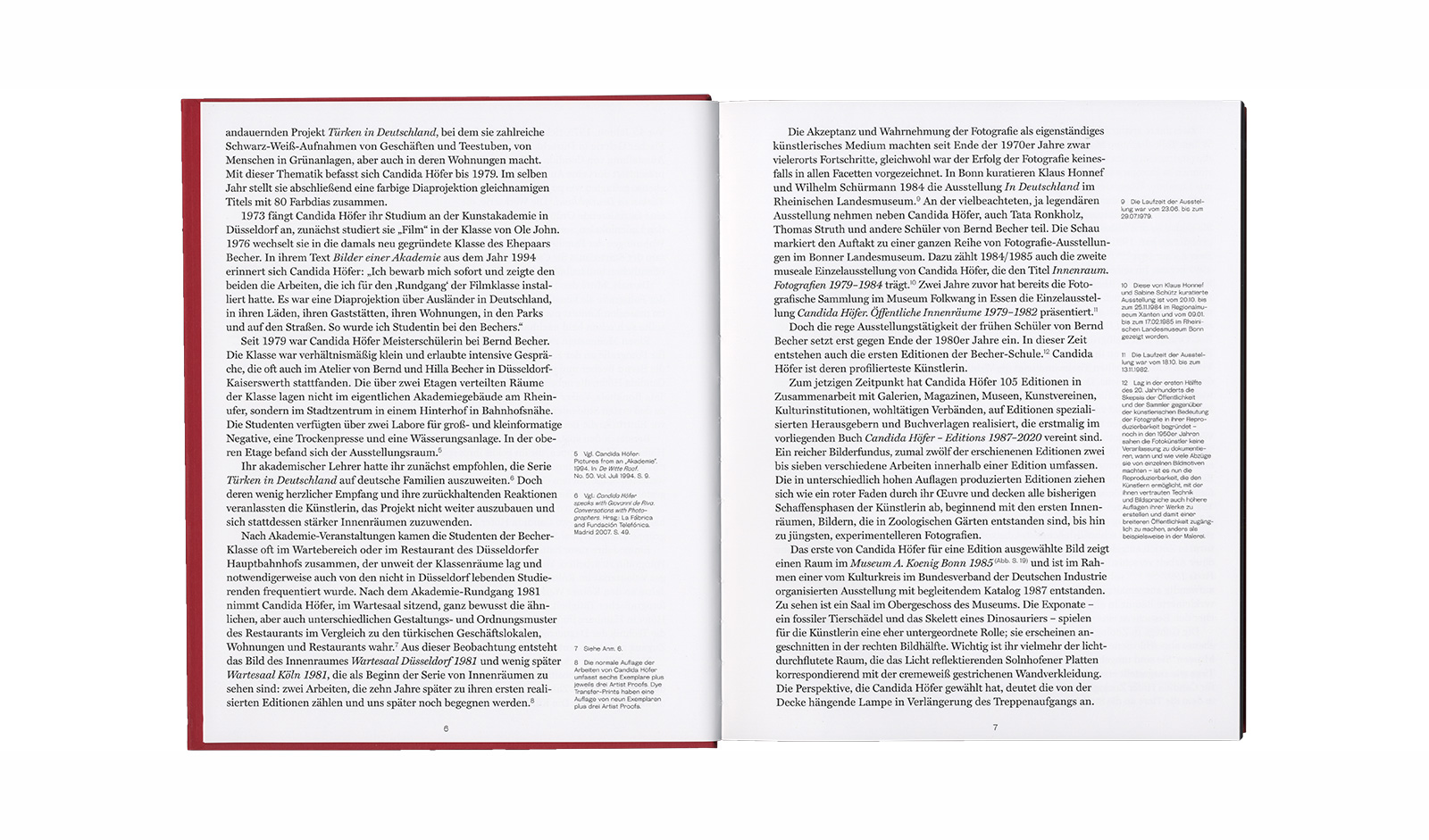 Candida H&ouml;fer &ndash; Editions 1987&ndash;2020