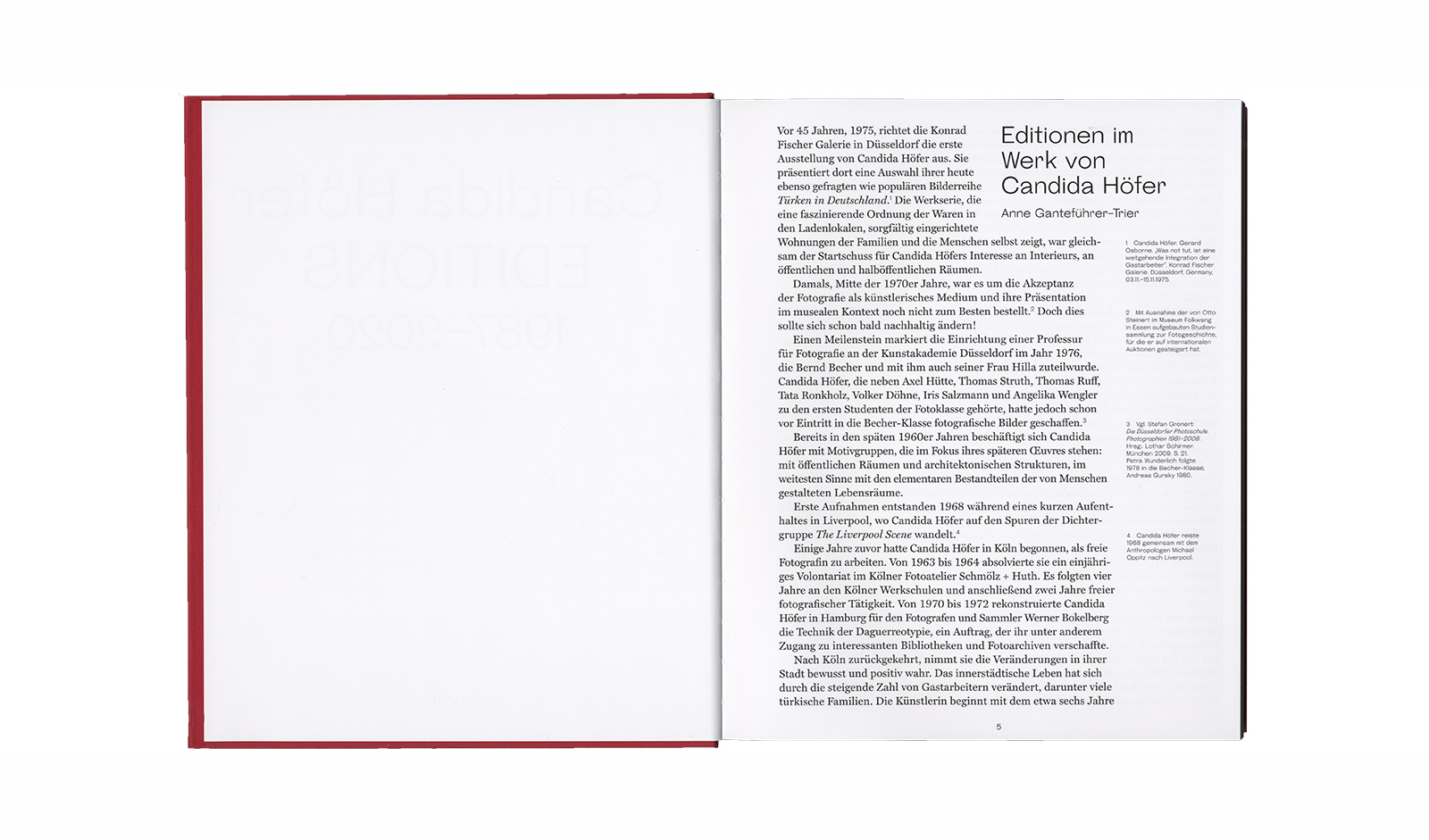 Candida H&ouml;fer &ndash; Editions 1987&ndash;2020