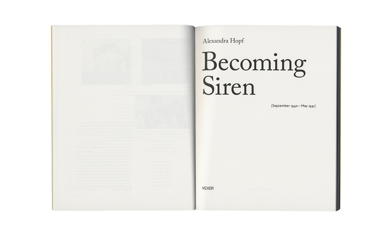 Alexandra Hopf &ndash; Becoming Siren