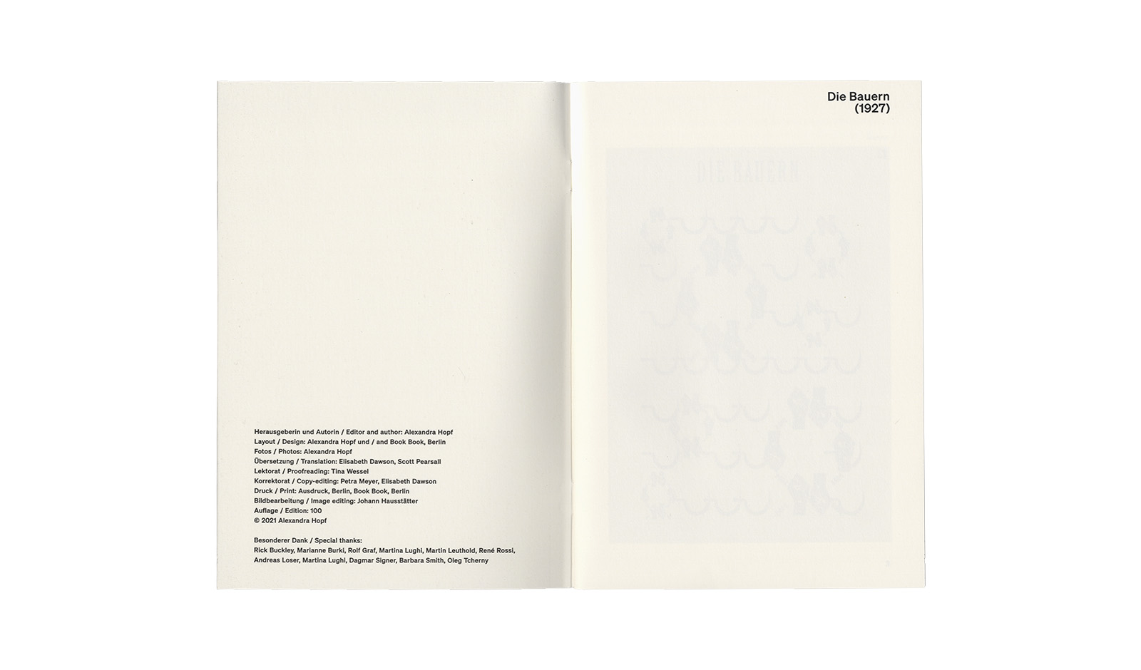 Alexandra Hopf &ndash; Programmheft