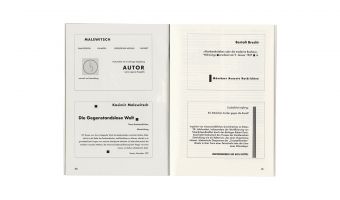 Alexandra Hopf &ndash; Programmheft
