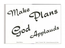 Michael Williams &ndash; Make Plans God Applauds