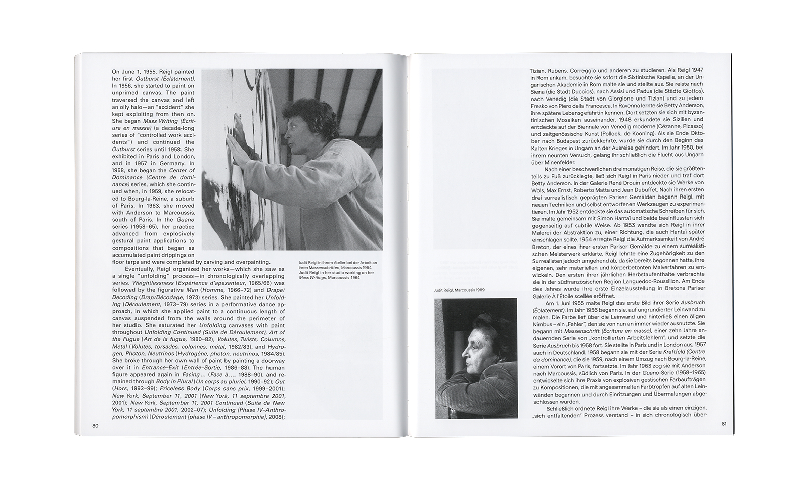 Judit Reigl &ndash; Kraftfelder / Centers Of Dominance