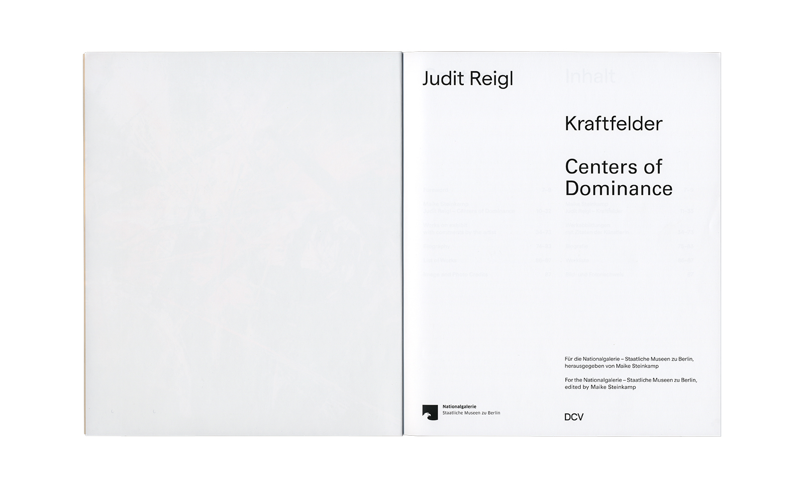 Judit Reigl &ndash; Kraftfelder / Centers Of Dominance